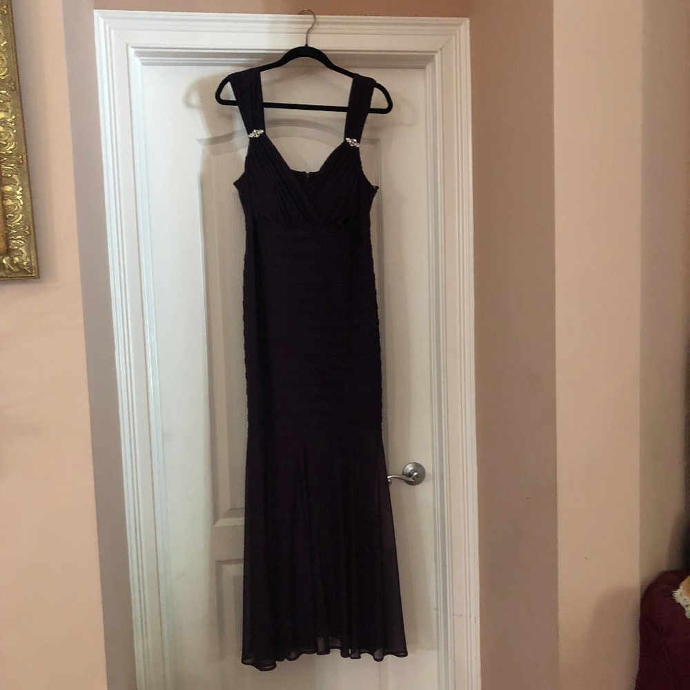 Purple Evening Dress